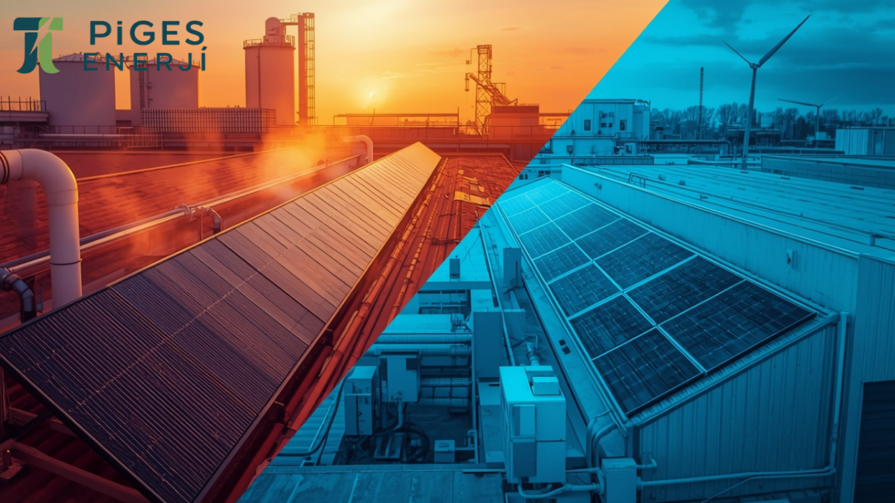 Solar Termal vs. Fotovoltaik (PV): Sıcak Su mu, Elektrik mi Daha Karlı? İşletmeler İçin Enerji Yatırım Rehberi