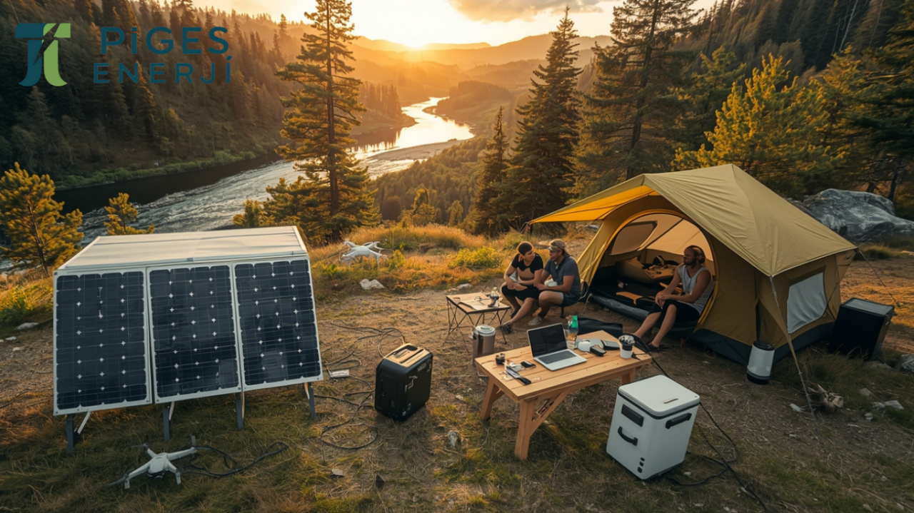 Güneş Enerjisi ile Kamp ve Outdoor: Doğanın Ortasında Priz Aramaya Son!