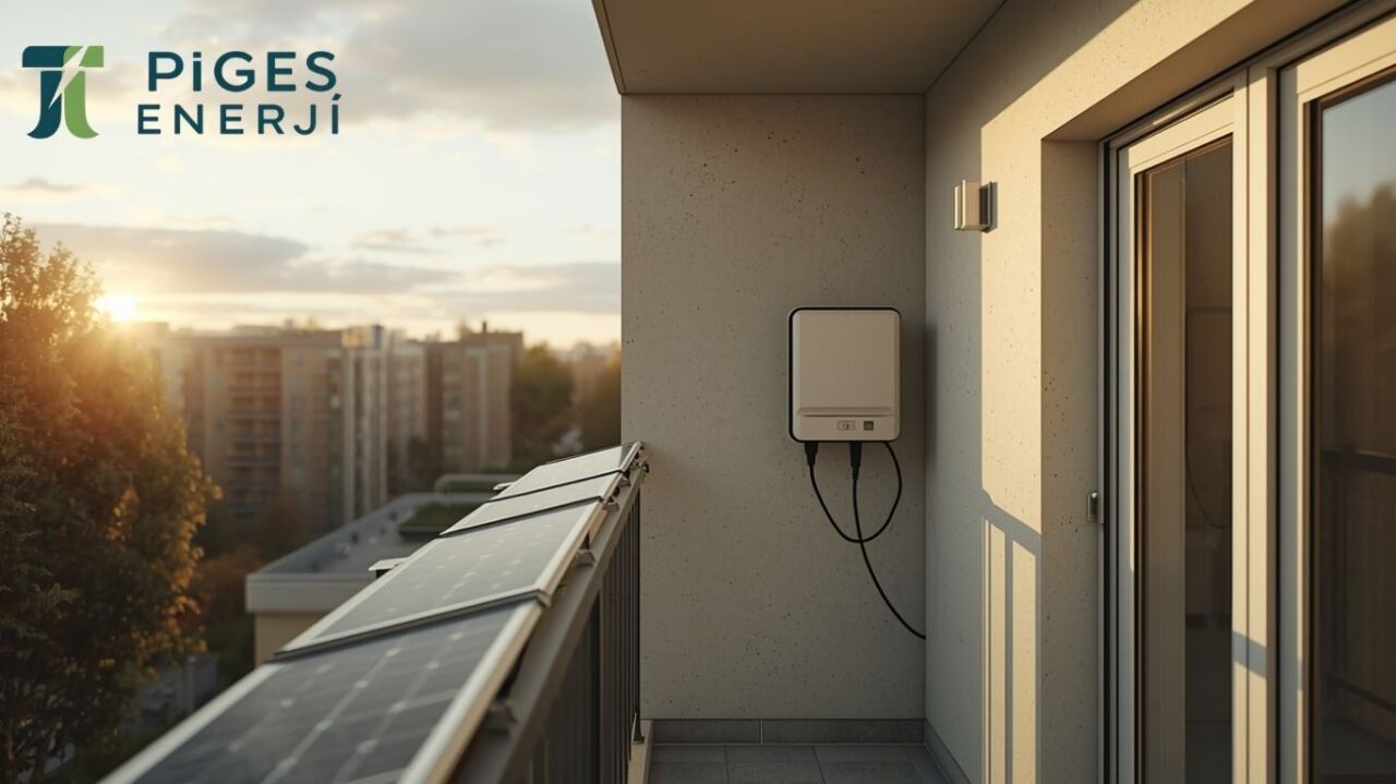 Apartman Daireleri İçin Balkon Tipi GES: Kendi Elektriğini Üretmeye Balkondan Başla