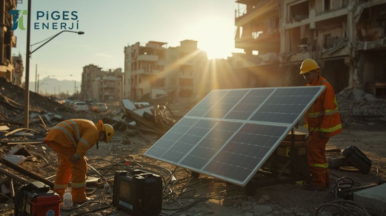 Deprem ve Doğal Afetlerde Güneş Enerjisinin Önemi: Kesintisiz Enerji Hayat Kurtarır