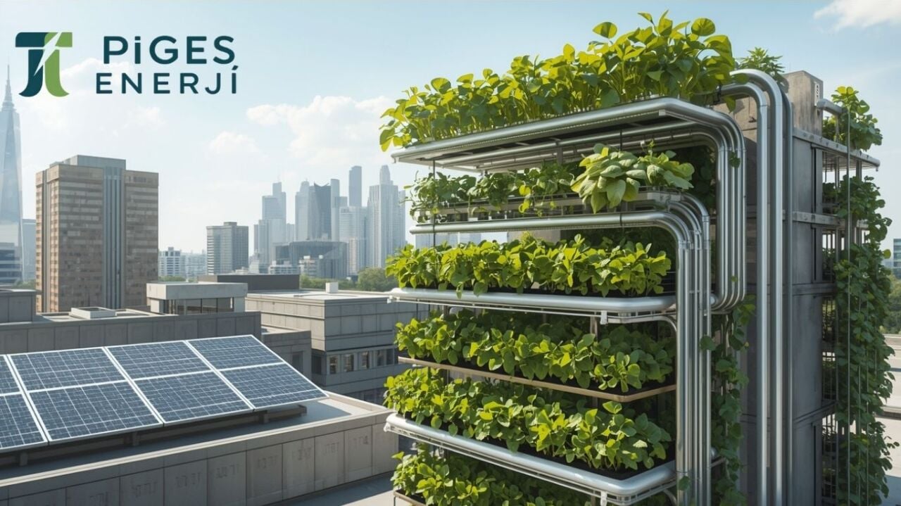 Güneş Enerjisi ile Hidroponik ve Dikey Tarım: Şehir Merkezinde Topraksız ve Enerji Maliyetsiz Gıda Üretimi