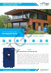 TommaTech F Serisi 20kW 48V Trifaze LV Hibrit İnverter