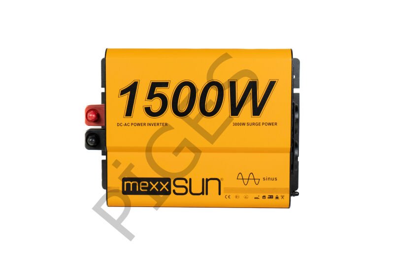 Mexxsun 12 Volt 1500 Watt Tam Sinus inverter