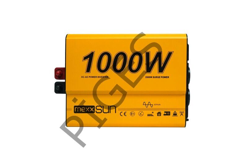 Mexxsun 24 Volt 1000 Watt Tam Sinus inverter