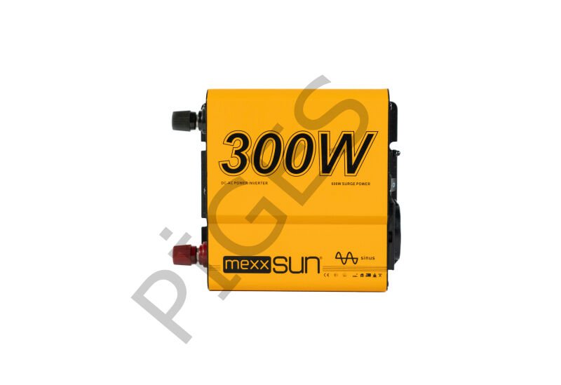 Mexxsun 12 Volt 300 Watt Tam Sinus inverter