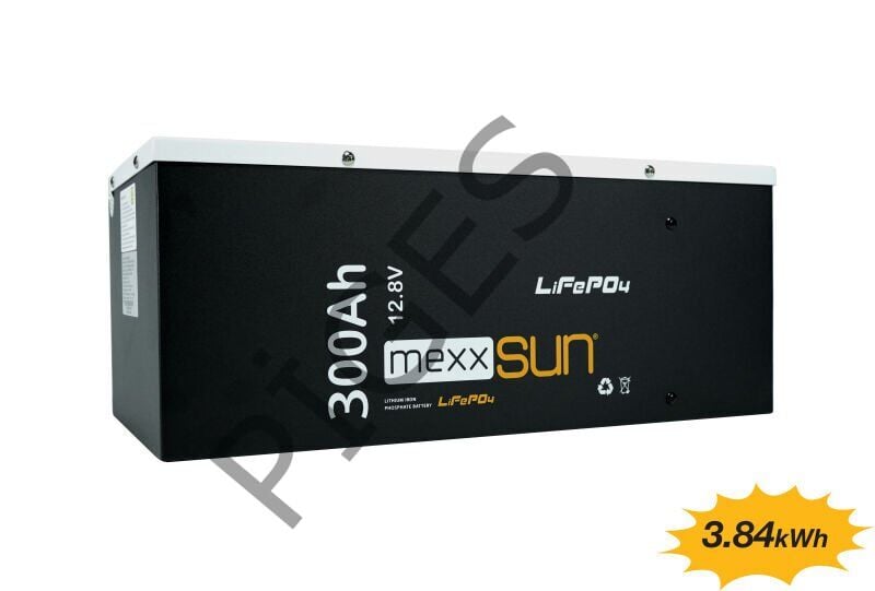 MEXXSUN Lityum Akü 12,8V 200Ah (LiFePo4) 2560Wh