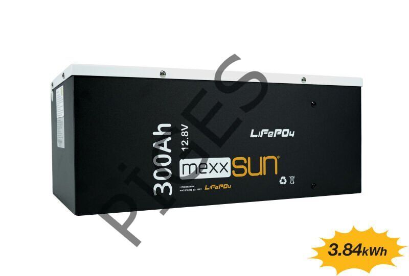MEXXSUN Lityum Akü 12,8V 100Ah (LiFePo4) 1280Wh