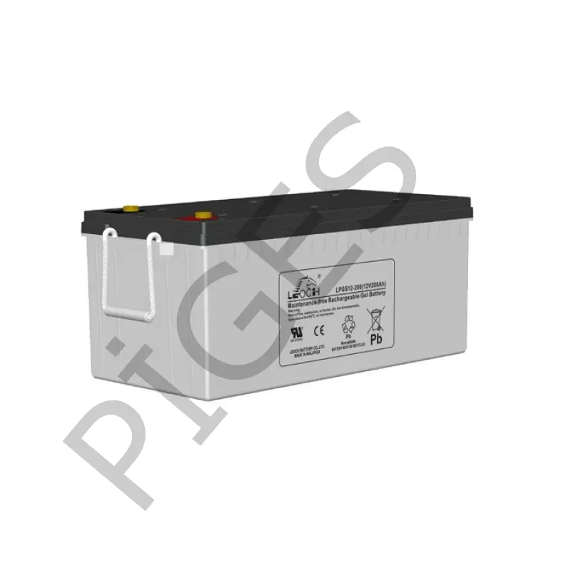 TESCOM LEOCH  12 VOLT 100 AH JEL AKÜ