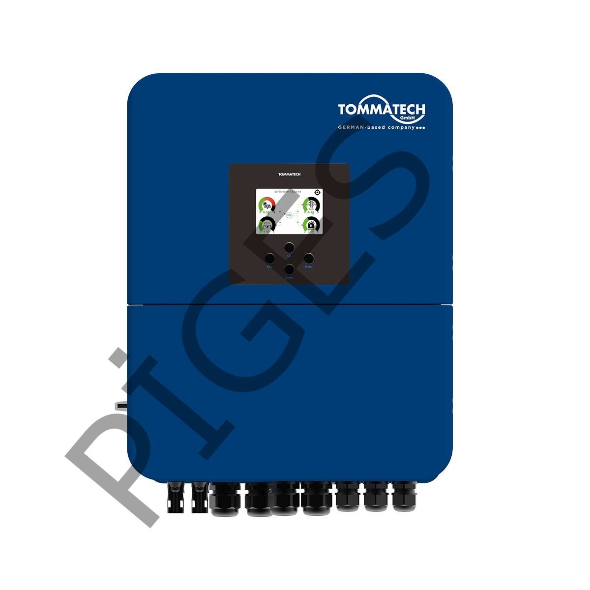 TommaTech Uno HİBRİT  8.0kW Tek Faz İnverter