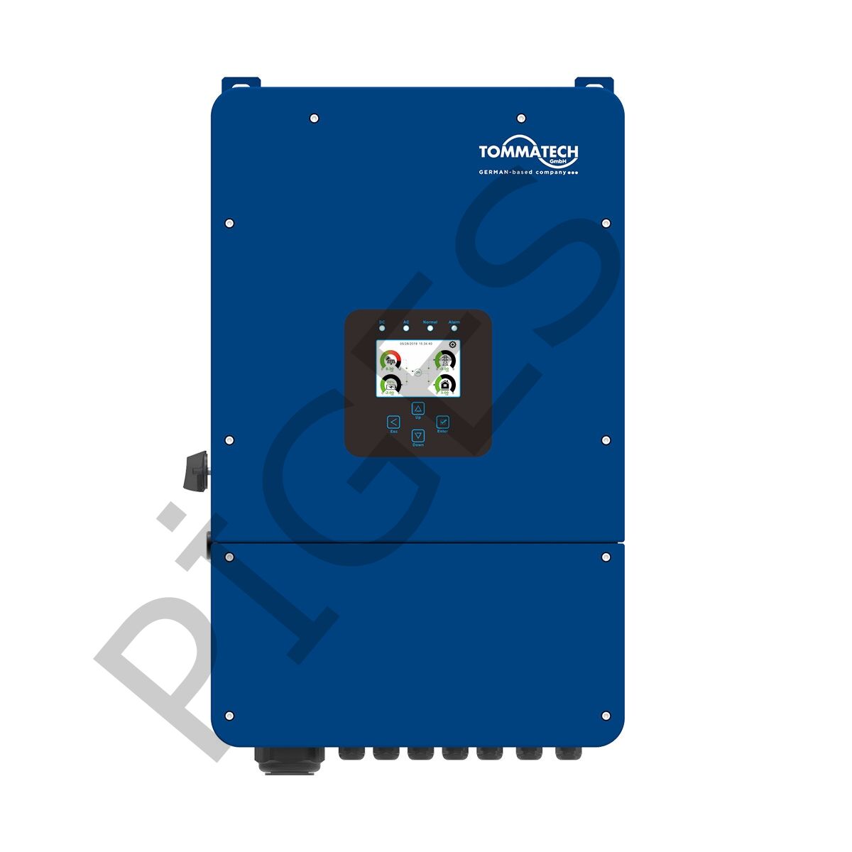 TommaTech Uno HİBRİT 12 KW Tek Faz İnverter