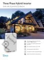 DEYE 50kW Hibrit Trifaze (HV)