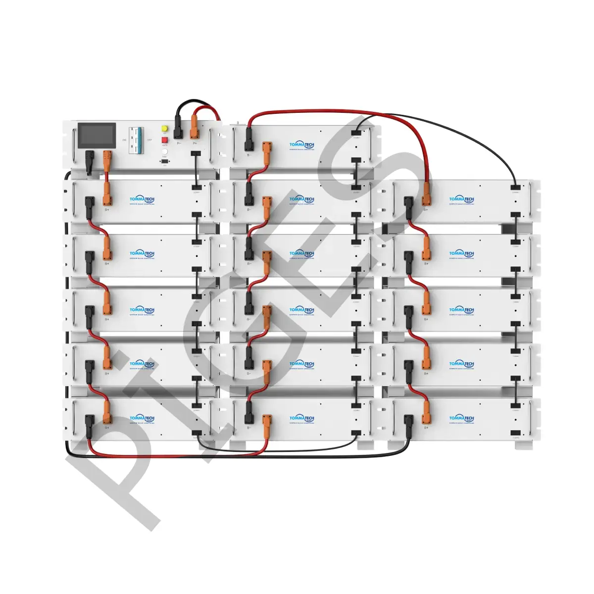 TommaTech 25.6kWh  Modüler Yüksek Voltajlı batarya  Enerji Depolama Sistemi