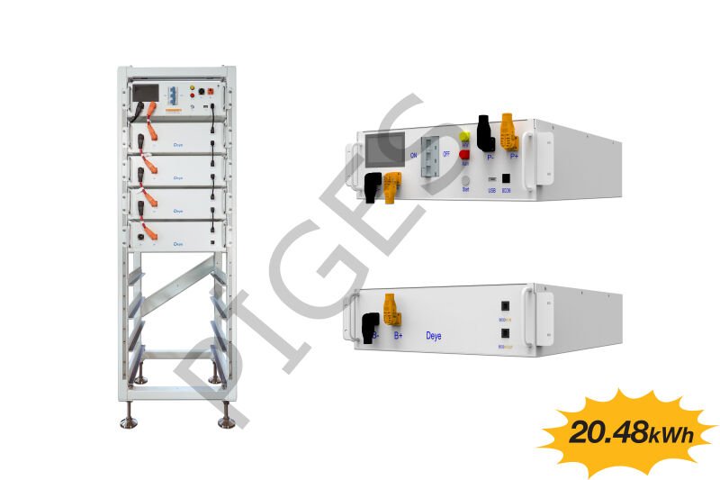 DEYE Yüksek Voltaj Lityum Akü 20.48 kWh