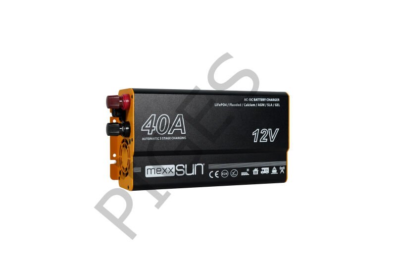 MEXXSUN AC-DC Akü Şarj Cihazı 12V-40A Redresör