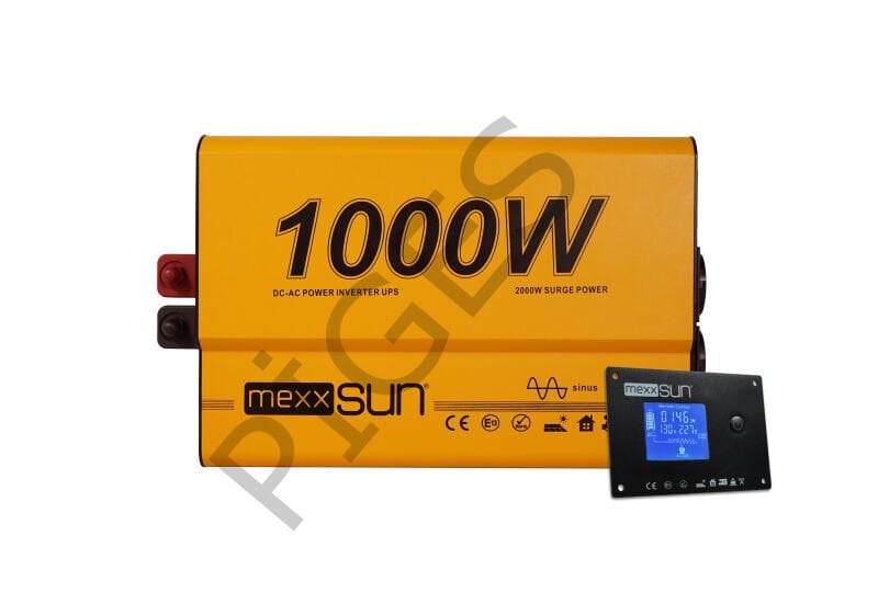 Mexxsun 12 Volt 1000 Watt (ATS) Tam Sinus UPS Ekranlı inverter