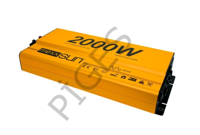 Mexxsun 12 Volt 2000 Watt (ATS) Tam Sinus UPS Ekranlı inverter