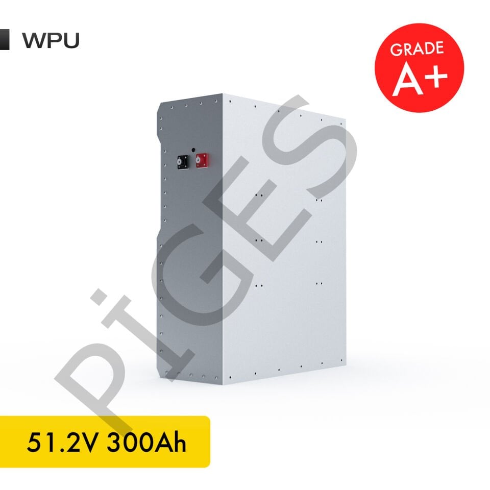 WERER ENERGY 51.2V | 315AH 16.1  KW WPU LiFePO4 Lityum Demir Fosfat Batarya/Akü – Bluetooth