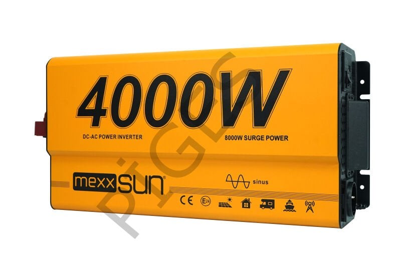 Mexxsun 12 Volt 4000 Watt Tam Sinus inverter