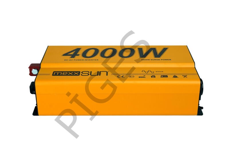 Mexxsun 12 Volt 4000 Watt Tam Sinus inverter