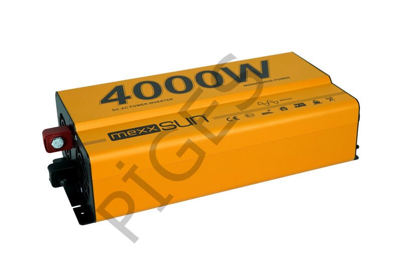 Mexxsun 12 Volt 4000 Watt Tam Sinus inverter